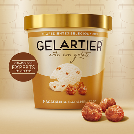 Gelato Gelartier Macadâmia Caramelizada