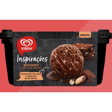 Inspirações Brownie com Castanhas 1,3L