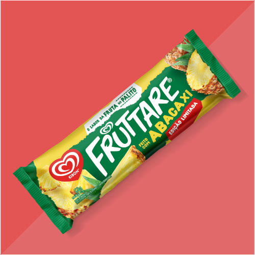 Picolé Kibon Fruttare Abacaxi 63G