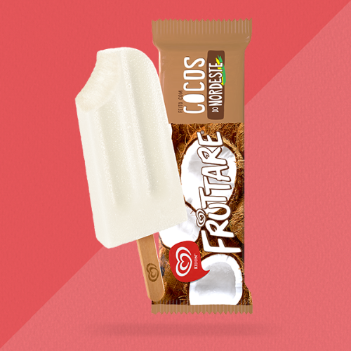 Picolé Kibon Fruttare Coco 60g