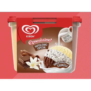 Pote Cremosíssimo Napolitano Especial 2L