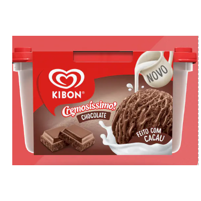 Pote Kibon Cremosíssimo Chocolate 1,5L