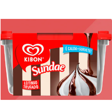 Pote Kibon Sundae Leitinho Trufado 1,4L
