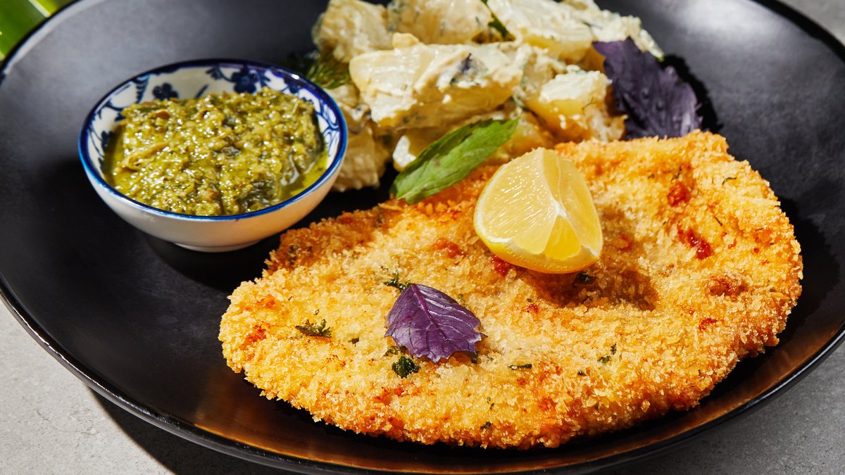 Toyuq Milan Sayağı (Şnitzel)