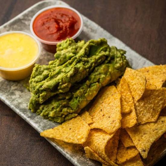 Trio Chips - Guacamole Queso and Salsa