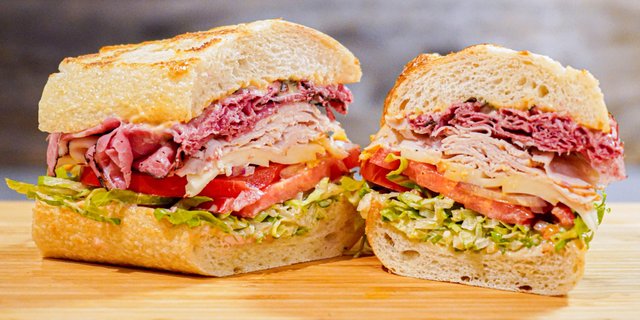 Pastrami and Turkey Sandwich