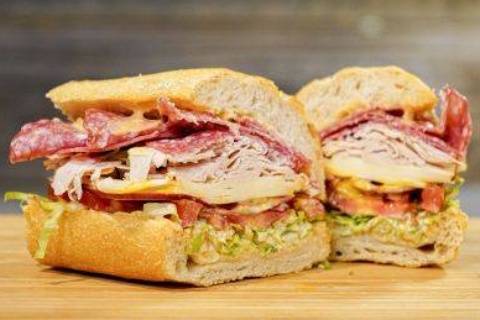 Turkey and Salami Sandwich