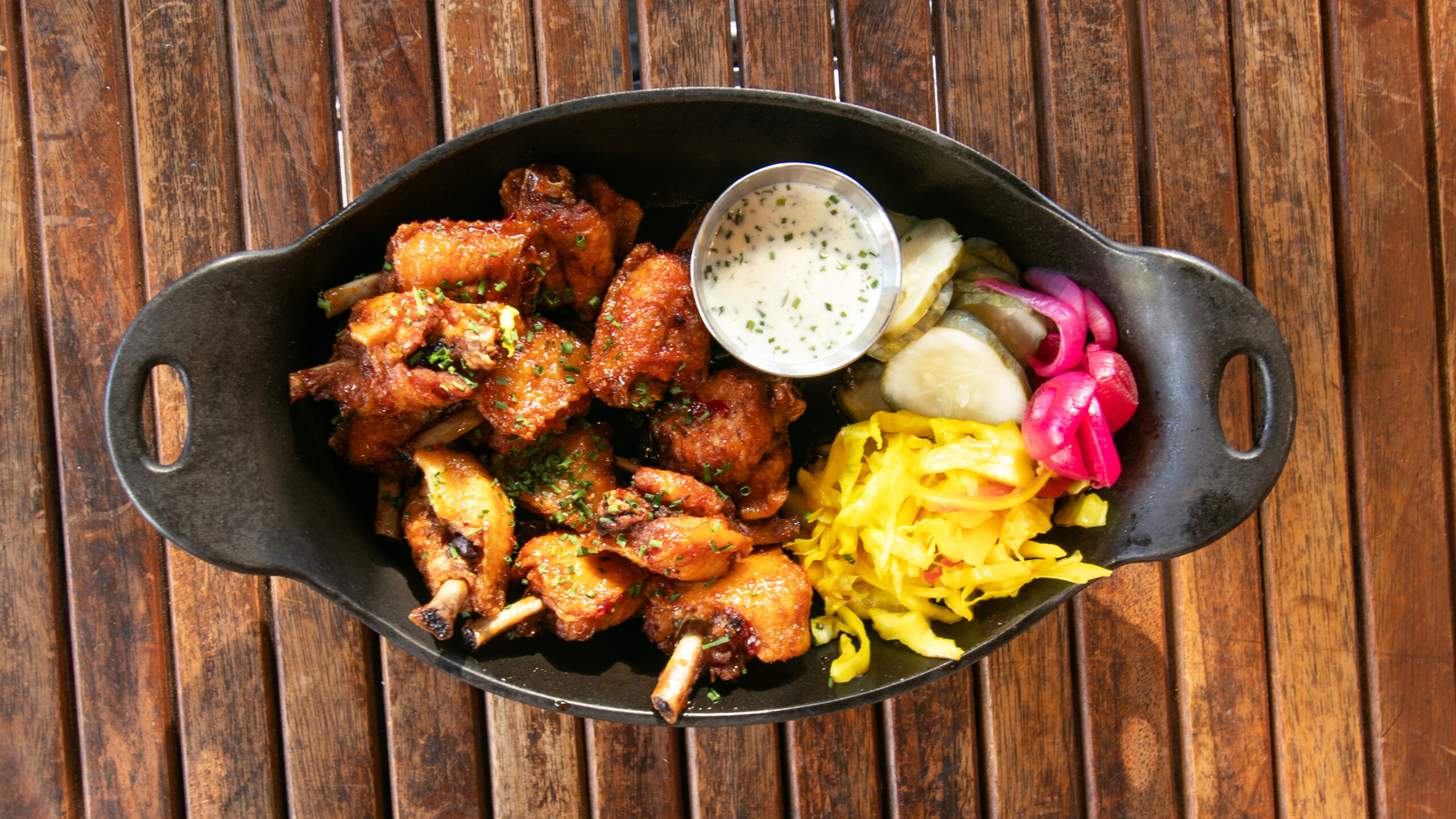 Frenched Chicken Wings