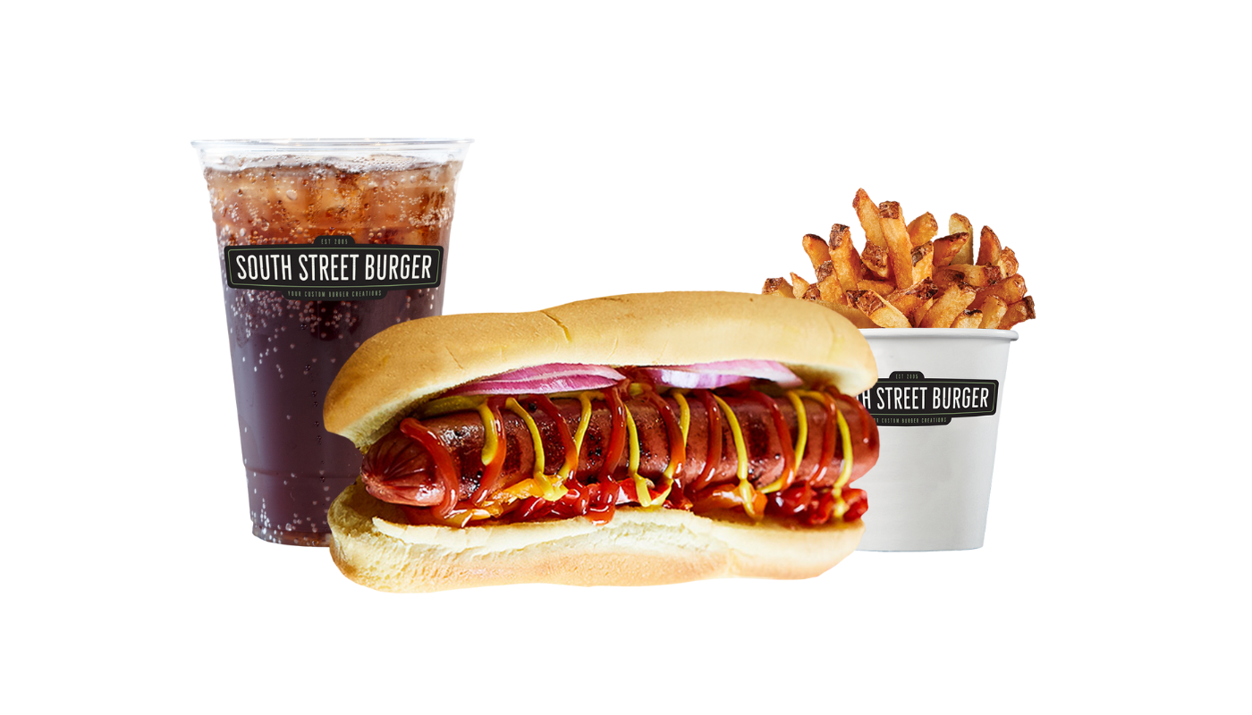 Beef Hot Dog Combo