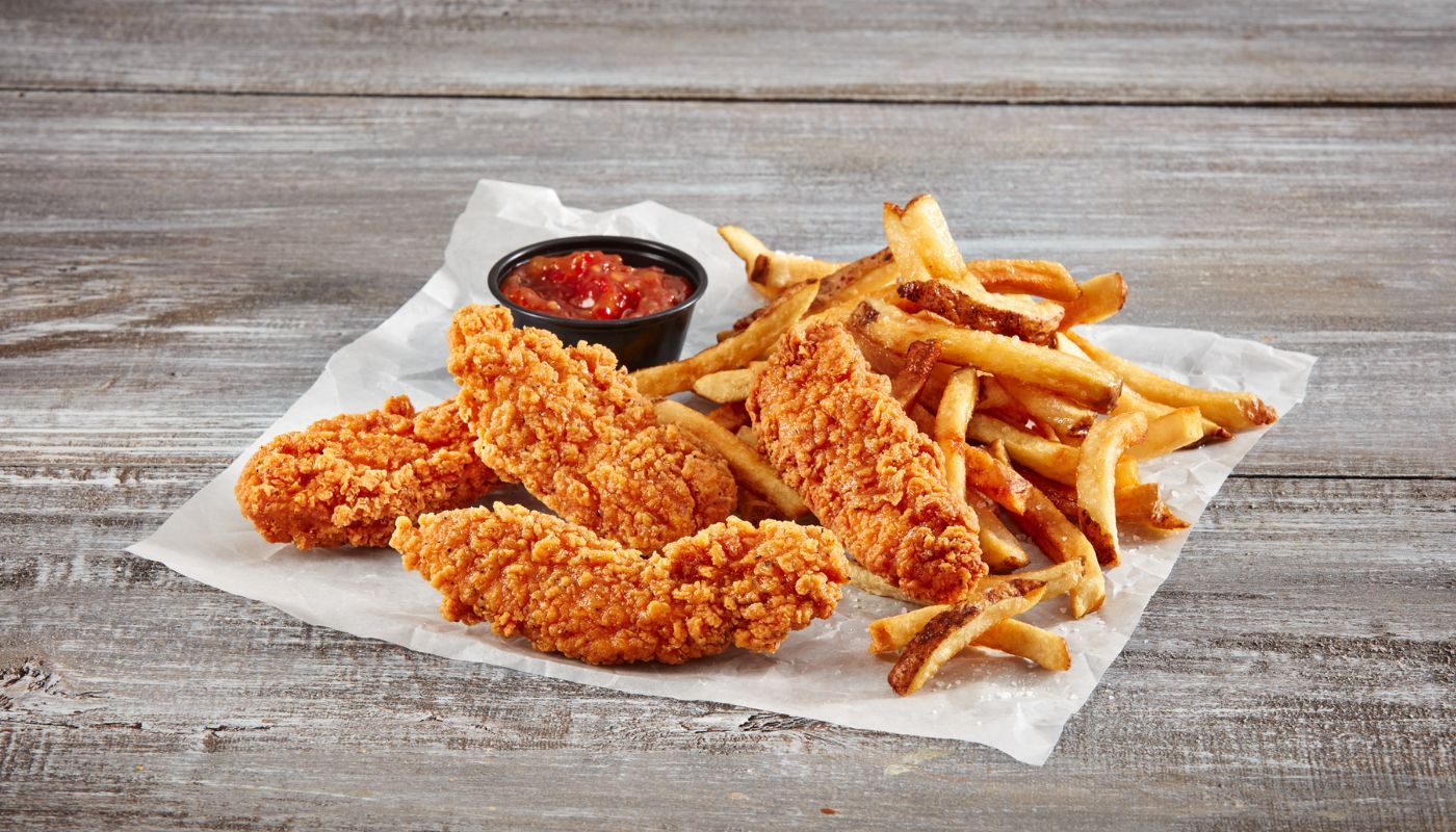 Crispy Chicken Tenders (4 PCS) Combo
