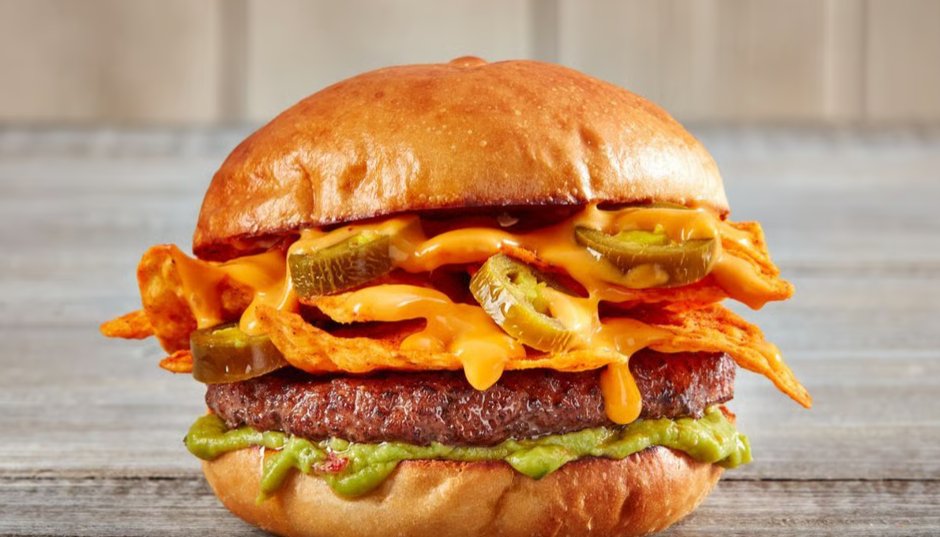 Queso Crunch Burger Combo