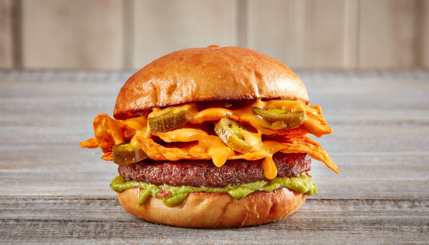 Queso Crunch Burger