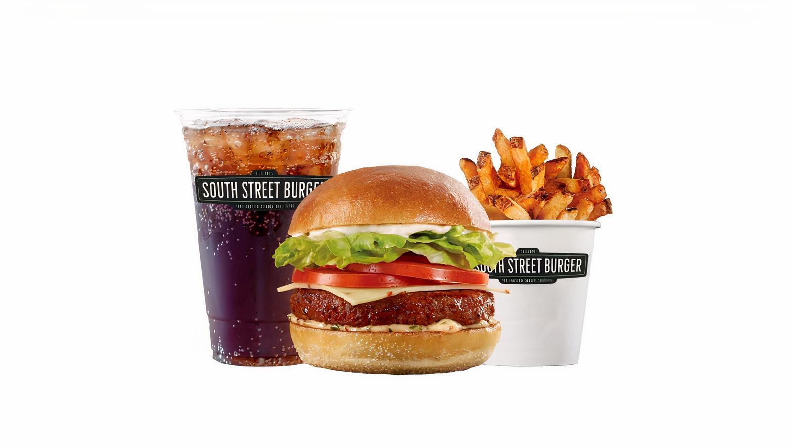 Veggie Burger Combo