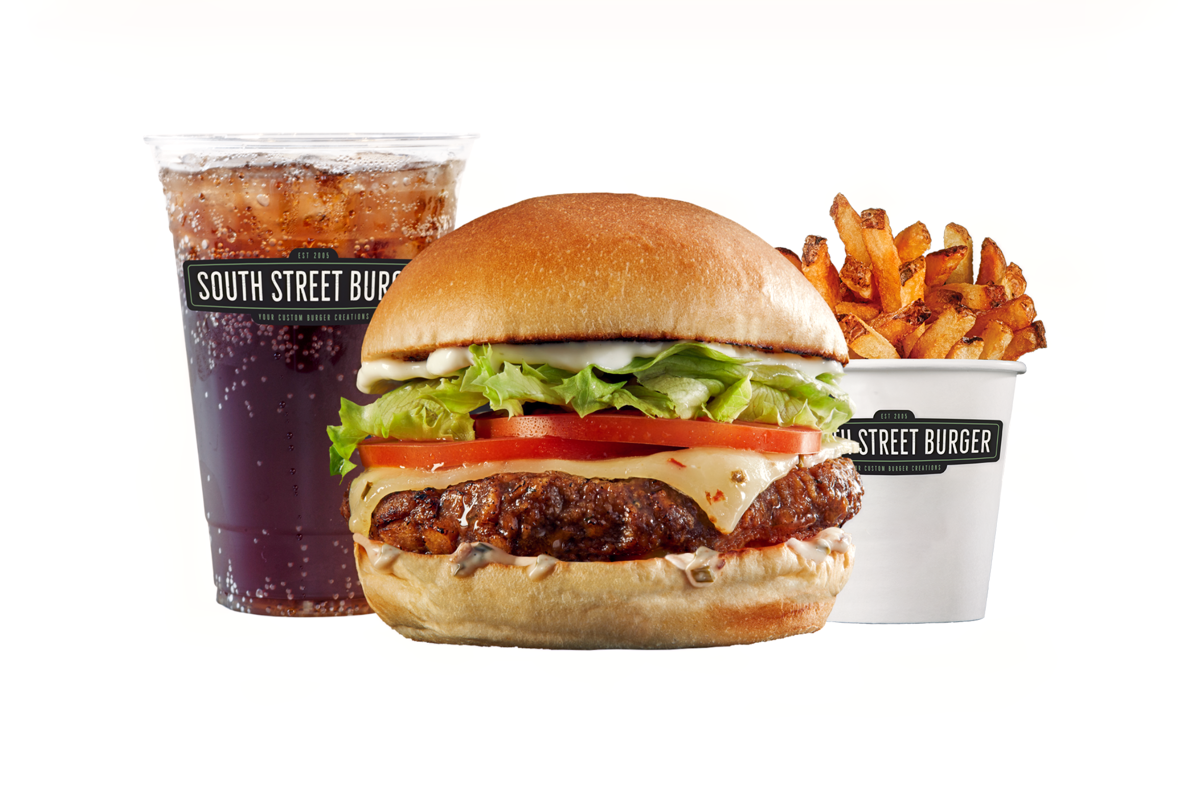 Veggie Cheeseburger Combo