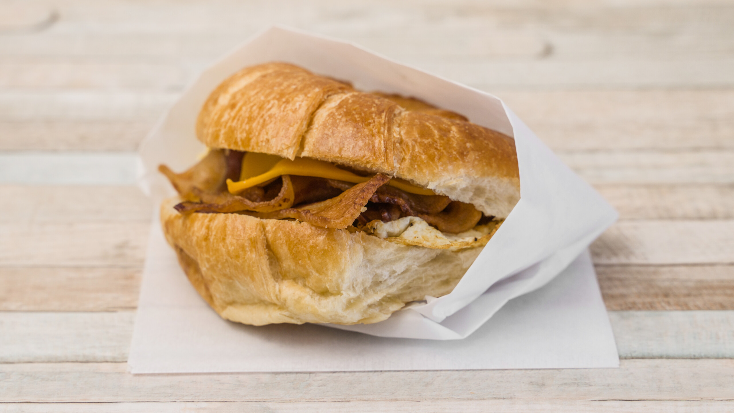 Bacon, Egg and Cheese Croissant