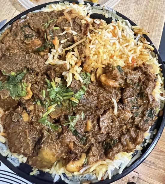 Goat Roast Biryani