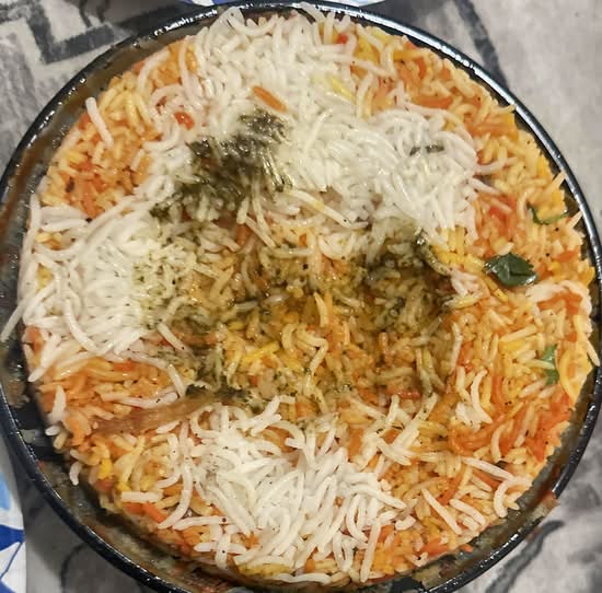 Gongura Egg Dum Biryani
