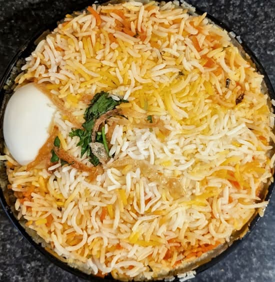 Hyderabadi Chicken Kheema Biryani