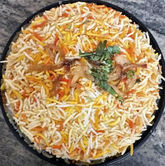 Shrimp Biryani