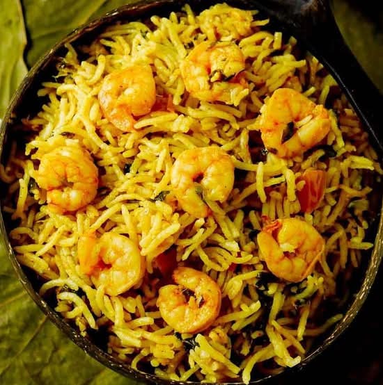 Ulavacharu Shrimp Biryani