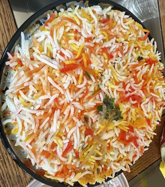 Zafrani Veg Dum Biryani