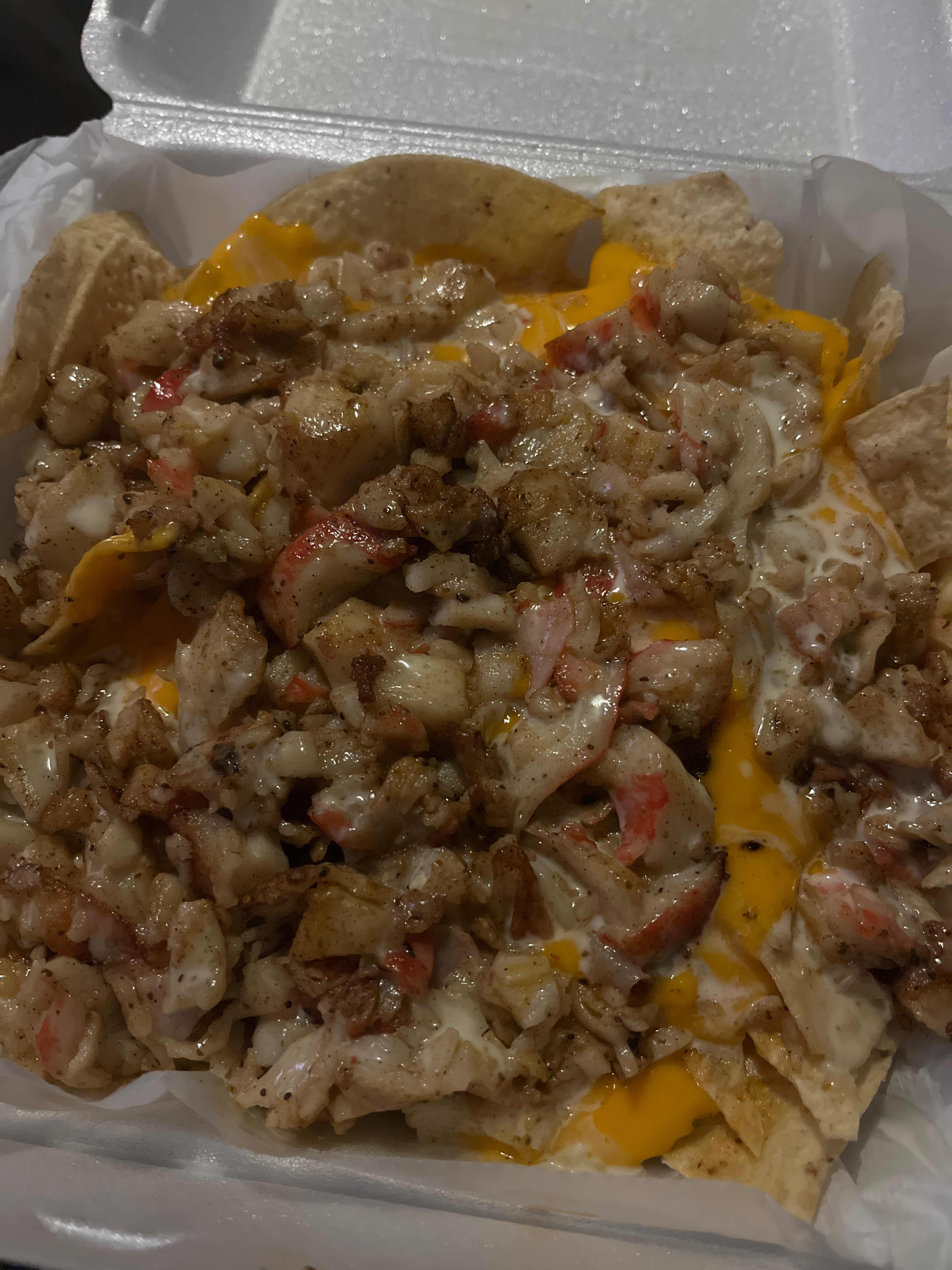 Southside's Seafood Nachos