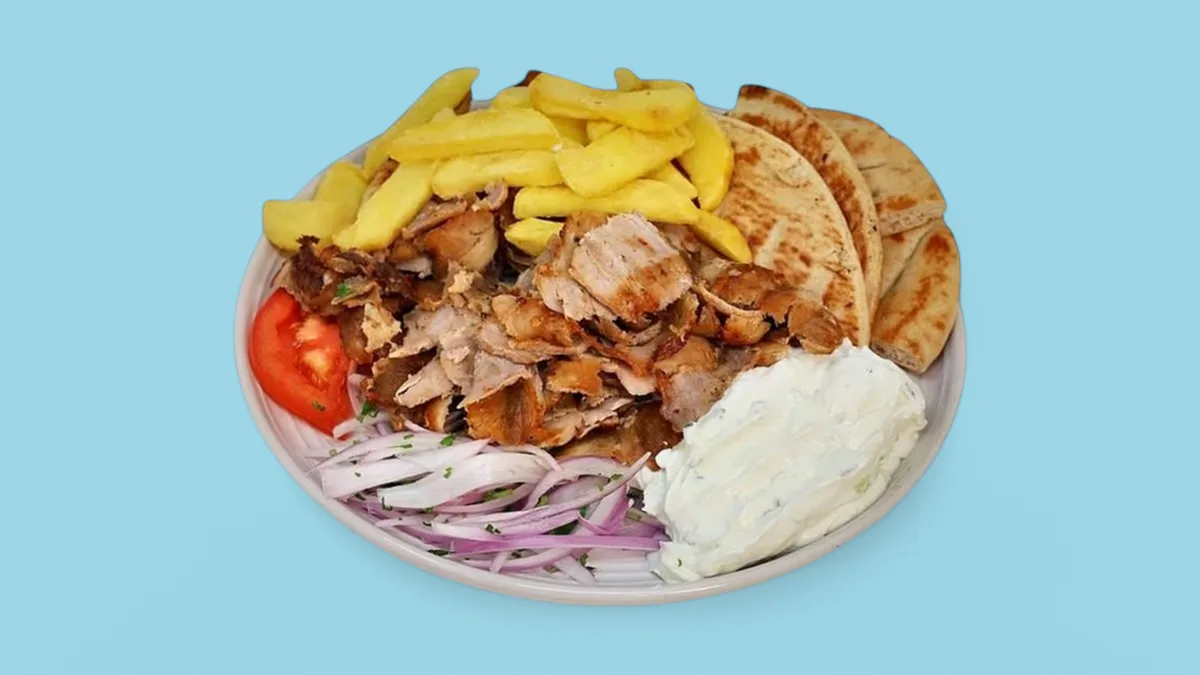 Portion Chicken Gyros
