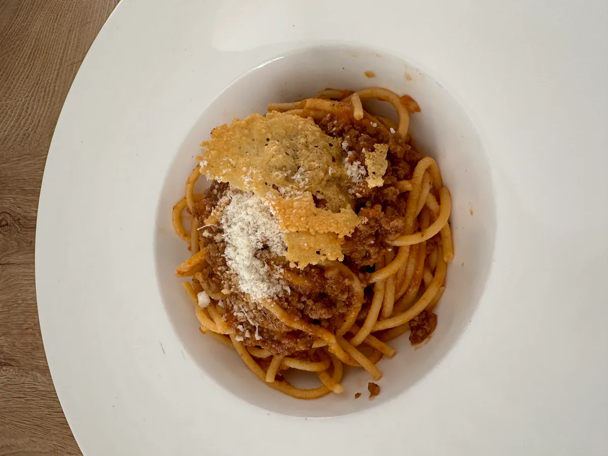 Domáce spaghetti alla Bolognese