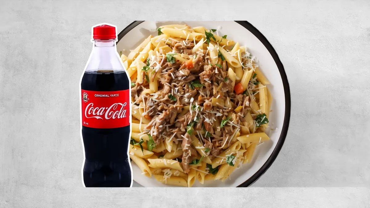 Penne Pasta Genovesse + FREE drink