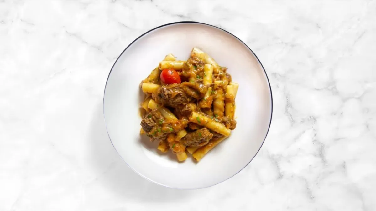 Penne Pasta Genovesse