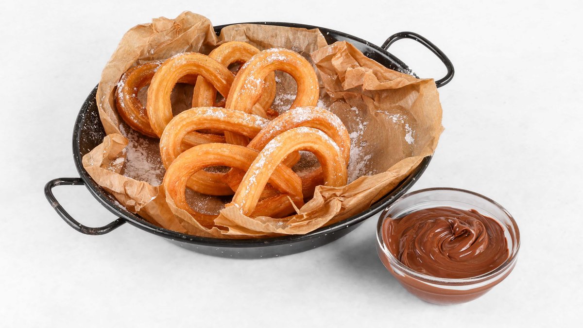 Churros z Nutello