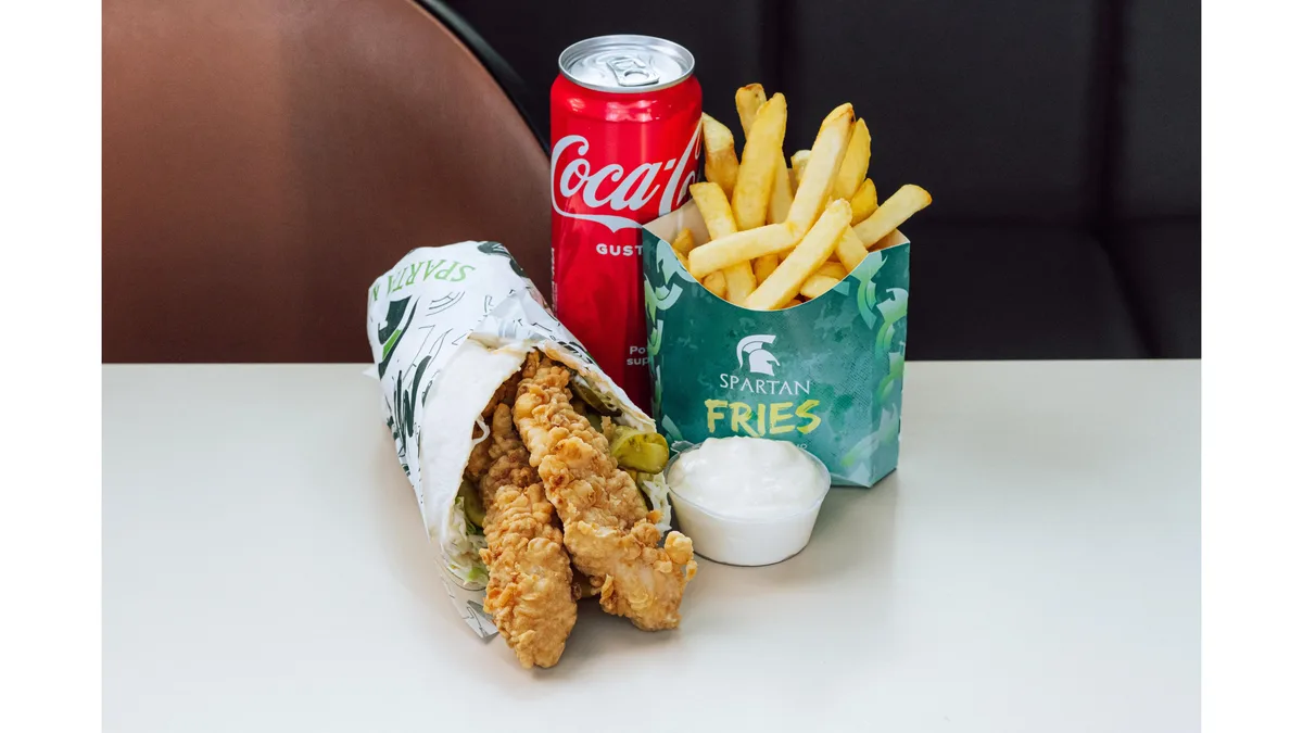 Meniu Crispy Gyros
