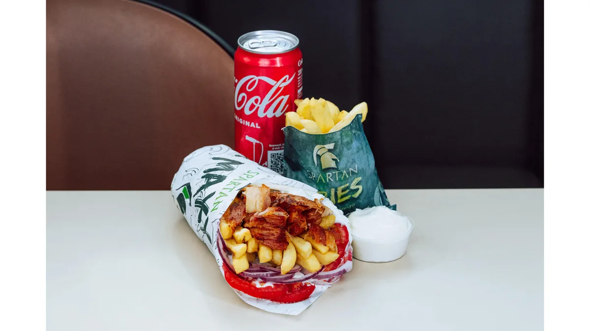 Meniu Gyros Grecia XXL Puișor