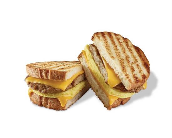 Sausage, Egg, and Cheese Panini