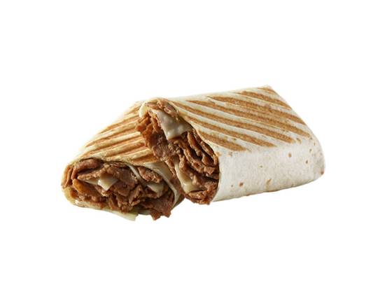 Steak and Provolone Grilled Wrap