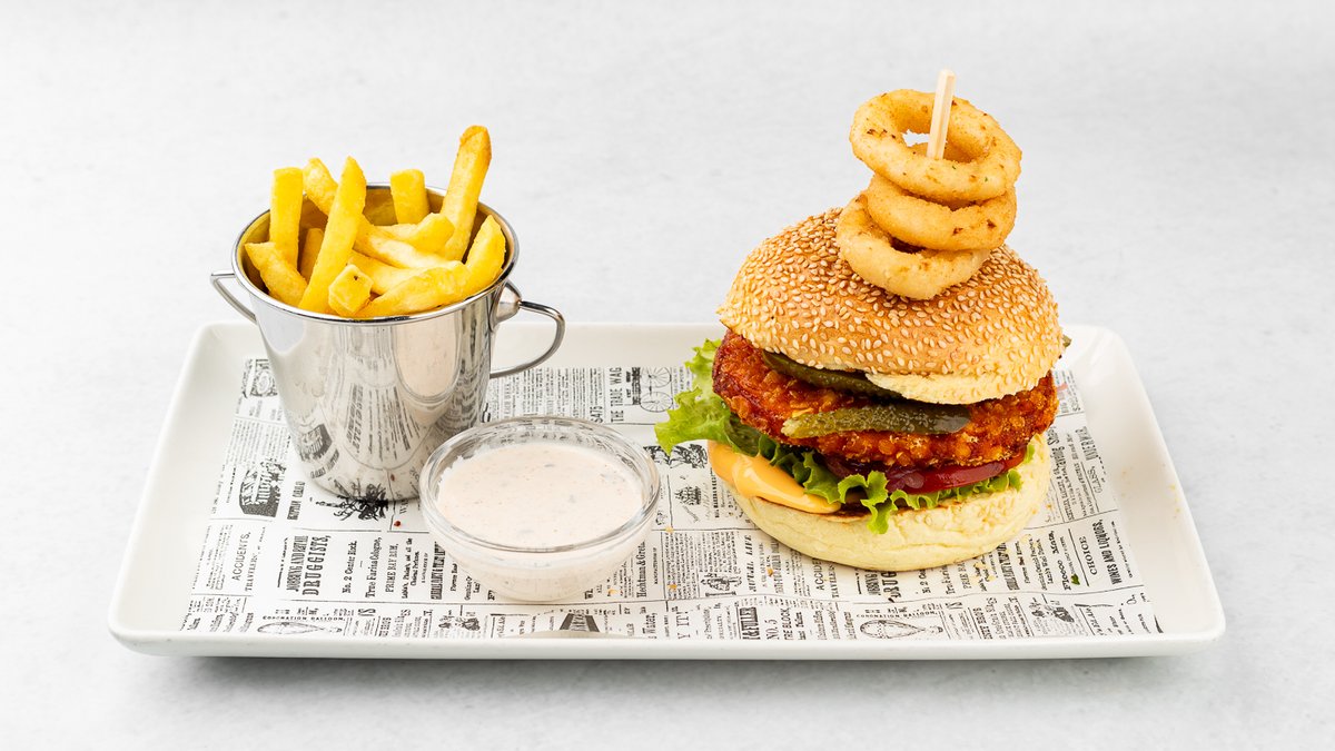 Crispy burger
