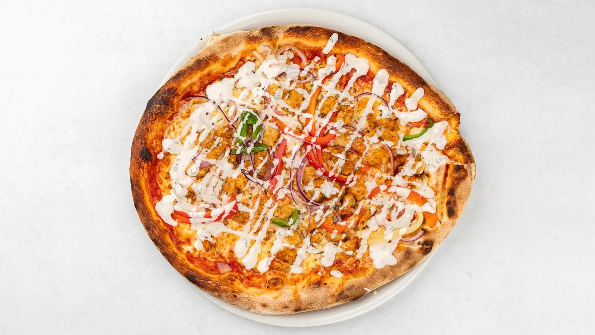 Pizza Con pollo