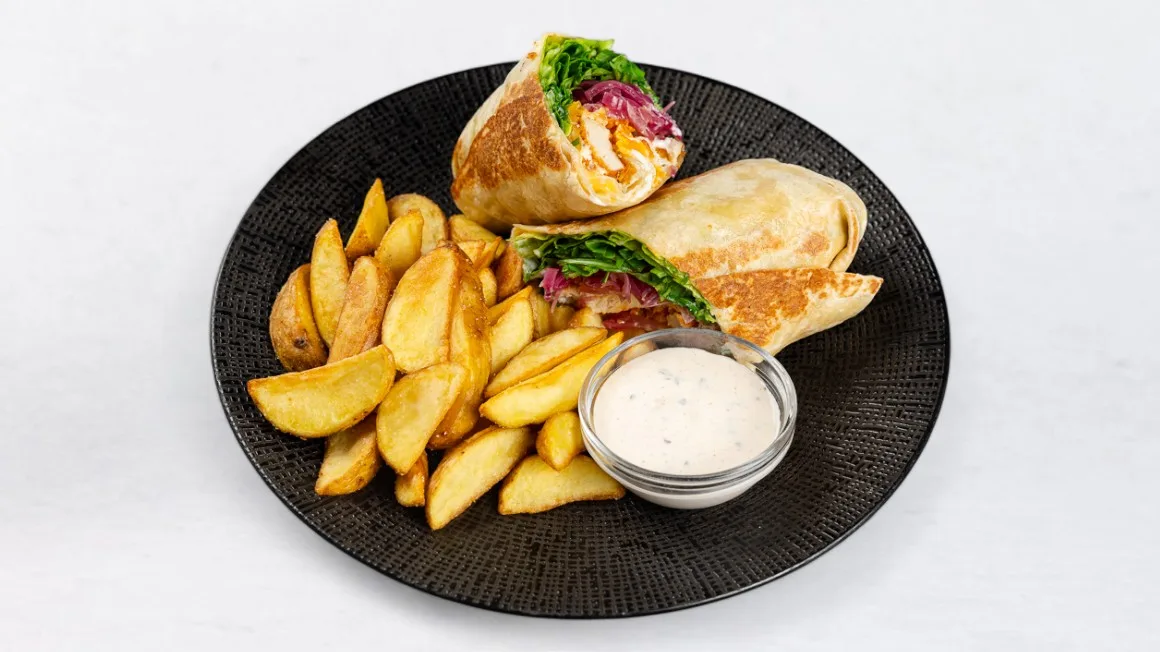 Wrap s crispy piščancem
