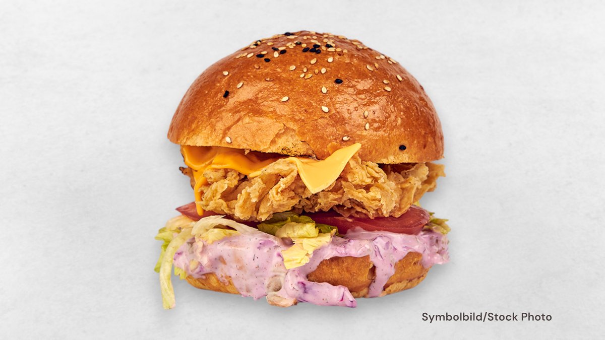 Crazzzy Butter Chicken Burger