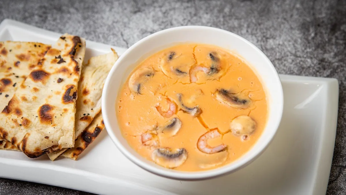 30.Tom yam (with shrimps )🌶