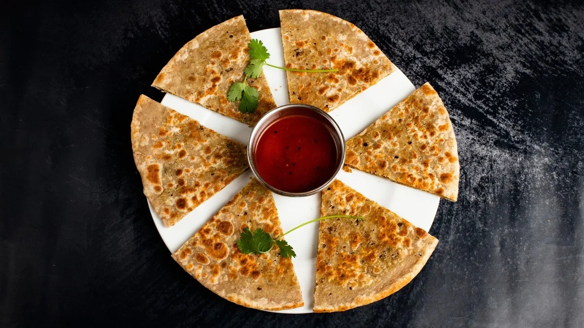 Keema paratha