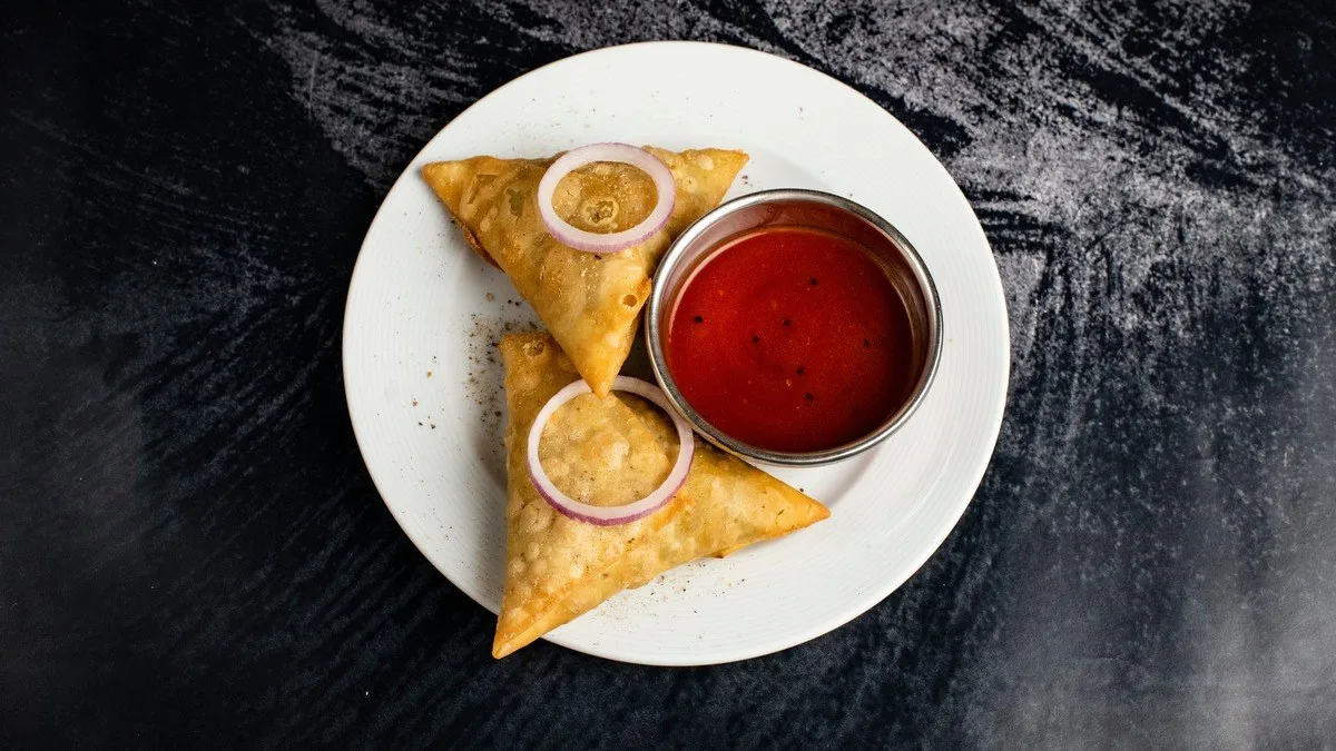 Meat samosa