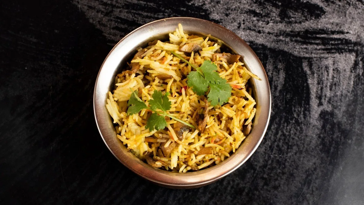 Mushroom rice