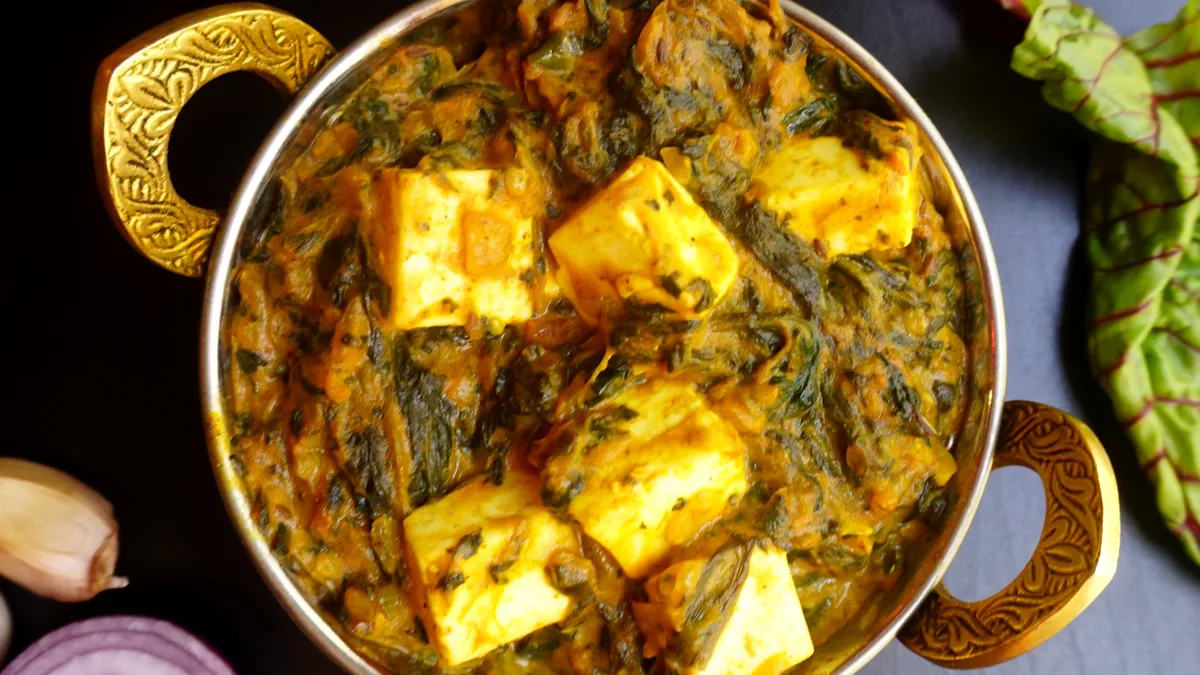 Palak paneer