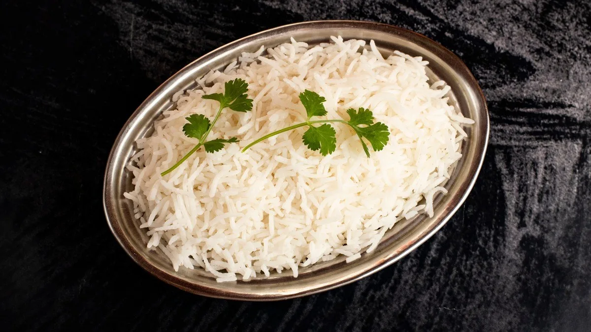 Plain rice