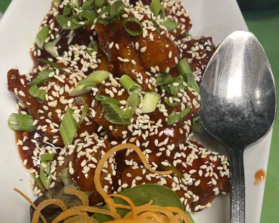 Crispy Chicken Honey and Sesame