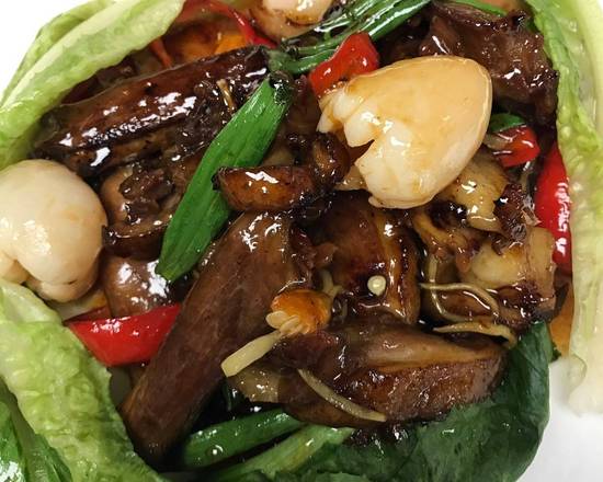 Duck with Lychees and Plum Sauce