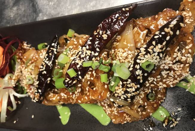 Lotus Stem Honey and Sesame