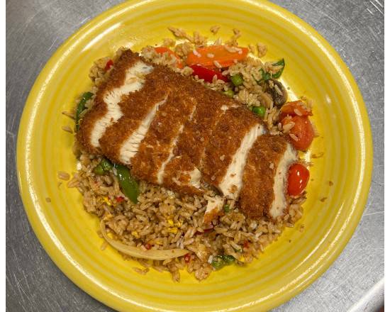 Crispy Chicken Fried Rice