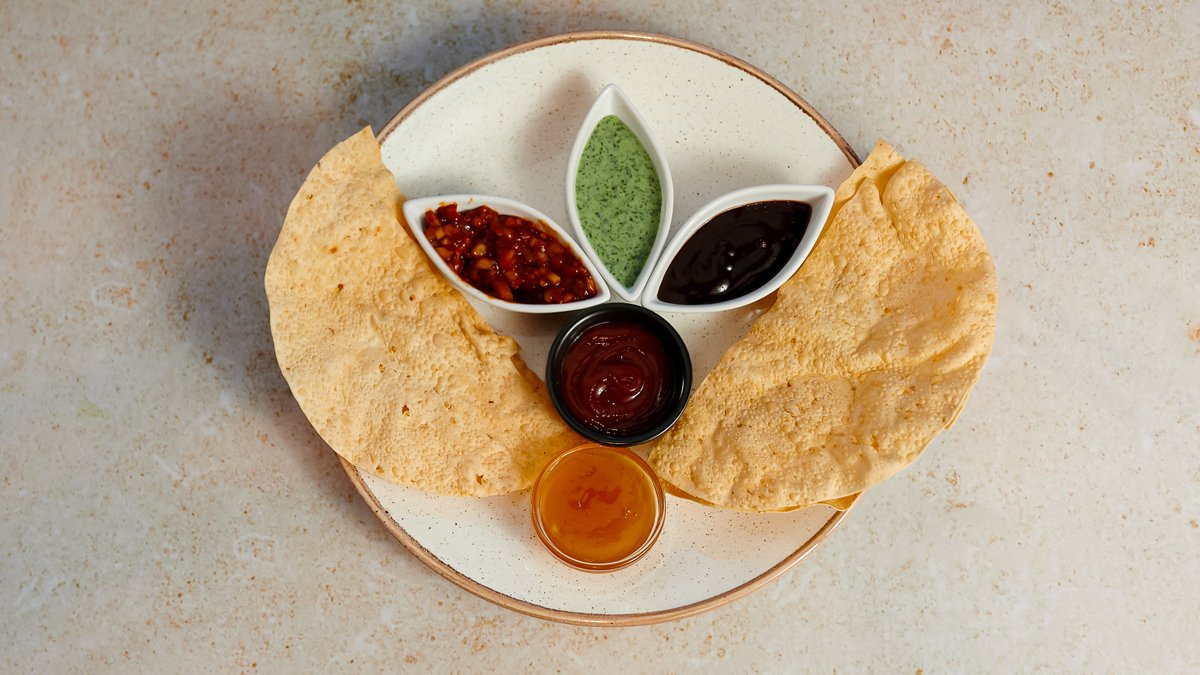Papadums m/ Dip
